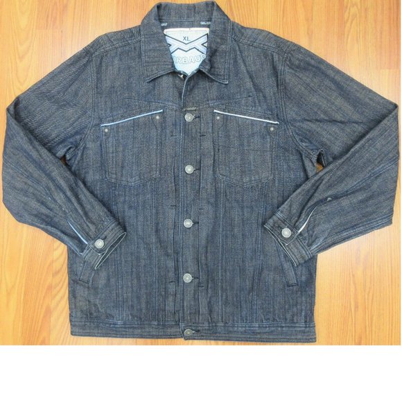 VTG MARITHE FRANCOIS GIRBAUD DENIM 100% COTTON JEAN JACKET Sz X-LARGE, XL - Picture 1 of 5
